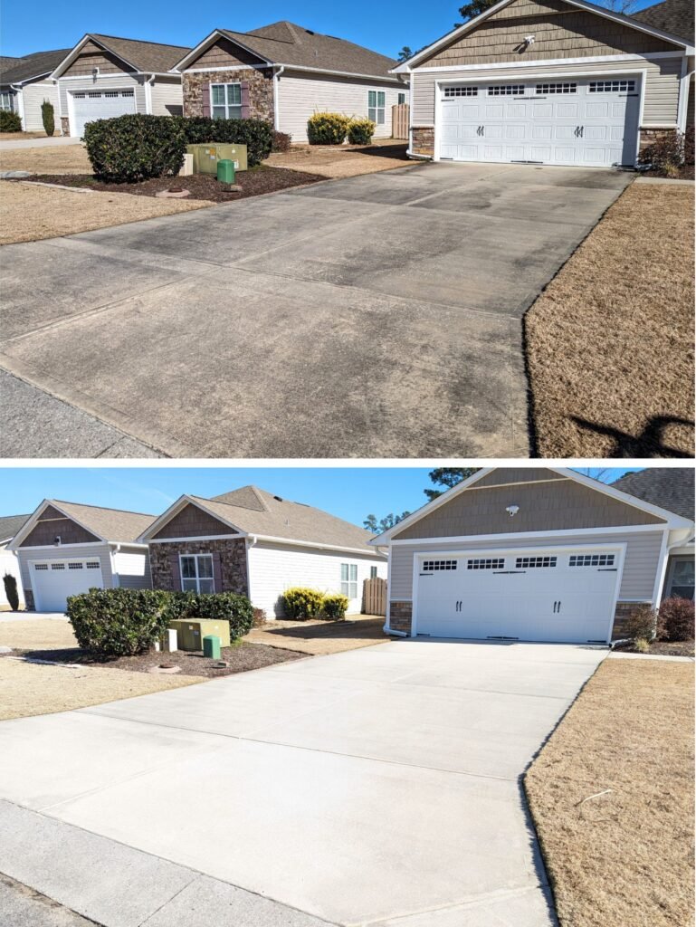 driveway pressure washing Greensboro nc