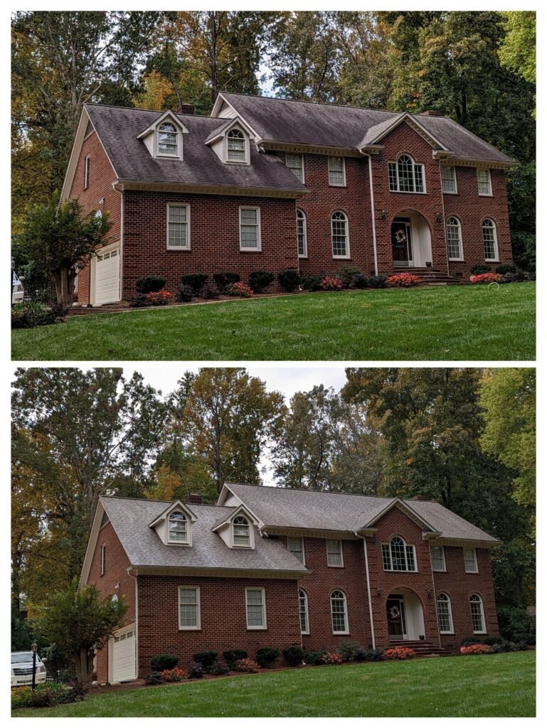 roof washing greensboro nc